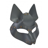 Серая маска Wolf с клепками - Sitabella - купить с доставкой в Иркутске