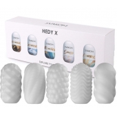 Набор из 5 мастурбаторов Hedy X5 Mixed - Svakom - в Иркутске купить с доставкой