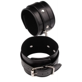Черные оковы Classic Ankle Cuffs - Chisa - купить с доставкой в Иркутске