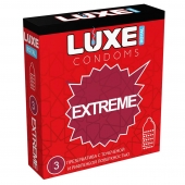 Текстурированные презервативы LUXE Royal Extreme - 3 шт. - Luxe - купить с доставкой в Иркутске