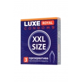 Презервативы увеличенного размера LUXE Royal XXL Size - 3 шт. - Luxe - купить с доставкой в Иркутске