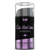Женский возбуждающий интимный гель Excitation Ginseng - 15 мл. - INTT - купить с доставкой в Иркутске