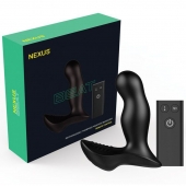 Черный вибромассажер простаты NEXUS Beat - 12 см. - Nexus Range - в Иркутске купить с доставкой
