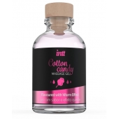 Массажный гель с согревающим эффектом Cotton Candy - 30 мл. - INTT - купить с доставкой в Иркутске