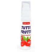 Гель-смазка Tutti-frutti со вкусом барбариса - 30 гр. - Биоритм - купить с доставкой в Иркутске