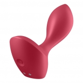 Красный вибромассажёр простаты Satisfyer Backdoor Lover - 14 см. - Satisfyer - в Иркутске купить с доставкой