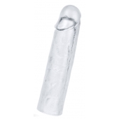 Прозрачная насадка-удлинитель Flawless Clear Penis Sleeve Add 1 - 15,5 см. - Lovetoy - в Иркутске купить с доставкой