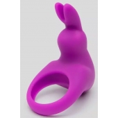 Фиолетовое эрекционное виброкольцо Happy Rabbit Cock Ring Kit - Happy Rabbit - в Иркутске купить с доставкой