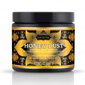 Пудра для тела Honey Dust Body Powder с ароматом кокоса и ананаса - 170 гр. - Kama Sutra - купить с доставкой в Иркутске