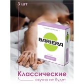 Классические презервативы Bariera Classic - 3 шт. - Bariera - купить с доставкой в Иркутске
