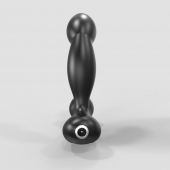 Черный вибромассажер простаты и промежности Prostate Pro с пультом ДУ - Bathmate - в Иркутске купить с доставкой