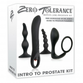 Набор стимуляторов простаты Intro To Prostate Kit - Zero Tolerance - в Иркутске купить с доставкой