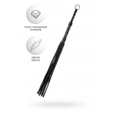 Черный флоггер Anonymo - 64 см. - ToyFa - купить с доставкой в Иркутске