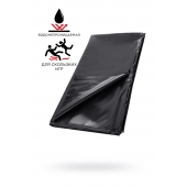 Черная простыня для секса из ПВХ - 220 х 200 см. - ToyFa - купить с доставкой в Иркутске