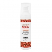 Разогревающее массажное масло  с ароматом клубники Gourmet Strawberry - 50 мл. - Exsens - купить с доставкой в Иркутске
