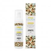 Разогревающее массажное масло с ароматом пина колада Gourmet Pina Colada - 50 мл. - Exsens - купить с доставкой в Иркутске