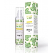 Разогревающее массажное масло Gourmet Spearmint Organic с органическими ингредиентами - 50 мл. - Exsens - купить с доставкой в Иркутске