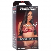 Мастурбатор-вагина Karlee Grey ULTRASKYN Pocket Pussy - Doc Johnson - в Иркутске купить с доставкой