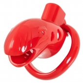 Красный мужской пояс верности из пластика - ToyFa - купить с доставкой в Иркутске