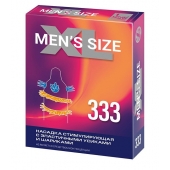 Стимулирующая насадка на пенис MEN SIZE 333 - Sitabella - в Иркутске купить с доставкой