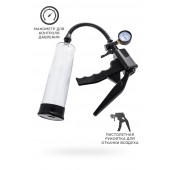 Прозрачная механическая помпа для пениса Viggo - Sexus - в Иркутске купить с доставкой