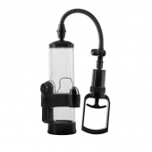 Прозрачная вакуумная помпа с вибрацией Vibrating Penis Pump - Dream Toys - в Иркутске купить с доставкой