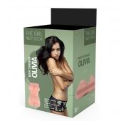 Телесный мастурбатор-вагина Olivia - Dream Toys - в Иркутске купить с доставкой