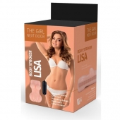 Телесный мастурбатор-вагина Lisa - Dream Toys - в Иркутске купить с доставкой