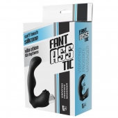 Черный вибромассажер простаты FantASStic Vibrating Prostate Massager - 11,3 см. - Dream Toys - в Иркутске купить с доставкой