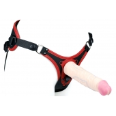 Пояс унисекс UNISEX Style с 2 насадками - LOVETOY (А-Полимер) - купить с доставкой в Иркутске