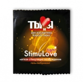 Разогревающий гель-лубрикант Stimulove Light в одноразовой упаковке - 4 гр. - Биоритм - купить с доставкой в Иркутске