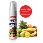 Гель-смазка Tutti-frutti со вкусом тропических фруктов - 30 гр. - Биоритм - купить с доставкой в Иркутске