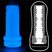 Светящийся в темноте мастурбатор Lumino Play Masturbator Ribbed - Lovetoy - в Иркутске купить с доставкой
