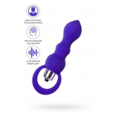 Фиолетовая анальная вибровтулка Curvy - 14 см. - ToyFa в Иркутске Фиолетовая анальная вибровтулка Curvy - 14 см. - ToyFa