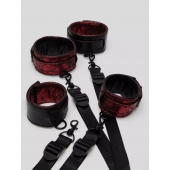 Изысканный набор фиксаций на кровати Reversible Under Mattress Restraint Set - Fifty Shades of Grey - купить с доставкой в Иркутске