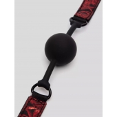 Кляп-шар на двусторонних ремешках Reversible Silicone Ball Gag - Fifty Shades of Grey - купить с доставкой в Иркутске