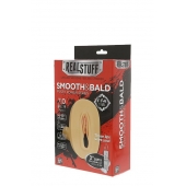Мастурбатор-вагина с вибрацией и выносным пультом управления REALSTUFF SMOOTH   BALD - Dream Toys - в Иркутске купить с доставкой