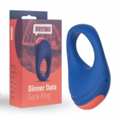 Синее эрекционное кольцо RRRING Dinner Date Cock Ring - FeelzToys - в Иркутске купить с доставкой