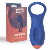 Синее эрекционное кольцо RRRING One Nighter Cock Ring - FeelzToys - в Иркутске купить с доставкой