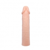 Удлиняющая насадка на пенис Deep Love - 21,5 см. - Baile - в Иркутске купить с доставкой