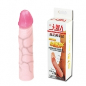 Удлиняющая насадка на пенис Deep Love - 21,5 см. - Baile - в Иркутске купить с доставкой
