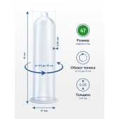 Презервативы MY.SIZE размер 47 - 10 шт. - My.Size - купить с доставкой в Иркутске Презервативы MY.SIZE размер 47 - 10 шт. - My.Size - купить с доставкой в Иркутске
