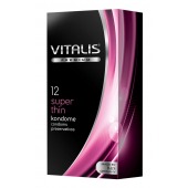 Ультратонкие презервативы VITALIS PREMIUM super thin - 12 шт. - Vitalis - купить с доставкой в Иркутске