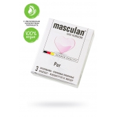Супертонкие презервативы Masculan Pur - 3 шт. - Masculan - купить с доставкой в Иркутске