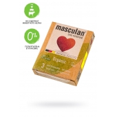 Экологически чистые презервативы Masculan Organic - 3 шт. - Masculan - купить с доставкой в Иркутске