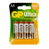Батарейки алкалиновые GP Ultra Alkaline AA/LR6 - 4 шт. - Элементы питания - купить с доставкой в Иркутске