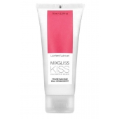 Смазка на водной основе Mixgliss Kiss с ароматом земляники - 70 мл. - Mixgliss - купить с доставкой в Иркутске