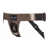 Бронзовый пояс для насадок Curious Harness - Strap-on-me - купить с доставкой в Иркутске