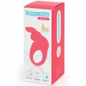 Розовое эрекционное виброкольцо Happy Rabbit Rechargeable Rabbit Cock Ring - Happy Rabbit - в Иркутске купить с доставкой