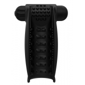 Черный вибромастурбатор Hand Vibe - Bathmate - в Иркутске купить с доставкой